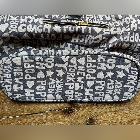 Pre-own Coach Poppy Denim - Picture 2 of 10